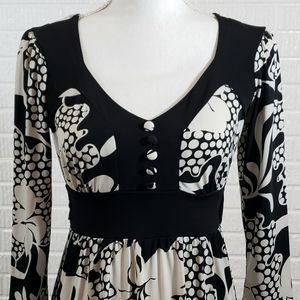 Ruby Rox Dress Black White